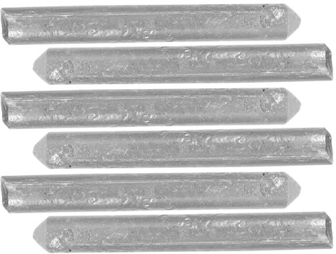 ETHZZLE Baguettes De Soudage Universelles En Aluminium Basse Température 6 Pièces Soudure Métaux Facile à Utiliser Solide Et Fiable Pour Bricolage Et Réparations