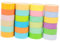 Artibetter 24Rollen Japanisches Klebeband Einfarbig DIY Washi Tape für Tagebuch und Scrapbooking Macaron Stil