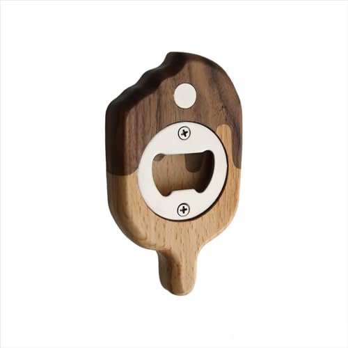 Magnetic Ice Cream Shaped Bottle Opener - Fun & Functional Beer Opener for Home & Kitchen