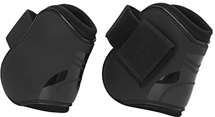 Sehnenschutz Pferd 4ST | Schützende und leichte Beinstütze | Verstellbare Stiefel zum Springen/Training/Fahren | Schnell lösbares Klettsystem