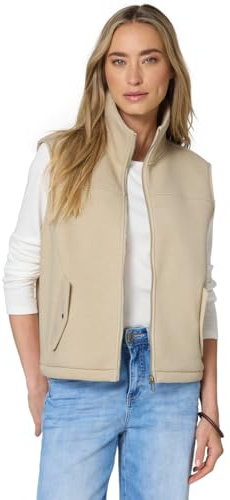 Street One Damen 2200624 Weste mit Tunnelzug und Stehkragen (1er Pack)