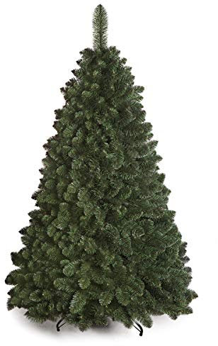 DWA CHRISTMAS TREE New Boxed Traditional Forest Green Luxury TREE (Caucasian Fir, 180 cm)