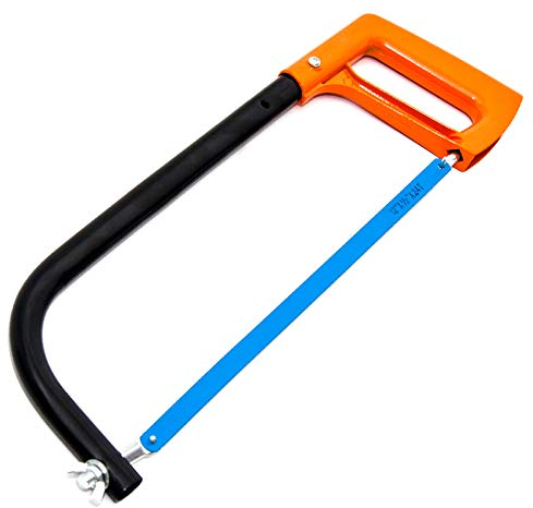 Volkers Metallsäge Bügelsäge Eisensäge Handsäge 450 mm inkl. Sägeblatt 300 mm