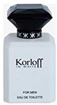 Korloff In White Eau de Toilette Spray for Men 50ml