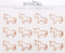 100% Mosel Büroklammern Roségold, 12 Stück, in Einhornform (3,8 x 2,8 cm), edle Klammern aus Metall, modernes Accessoire fürs Büro/Homeoffice, elegante Deko zu besonderen Anlässen