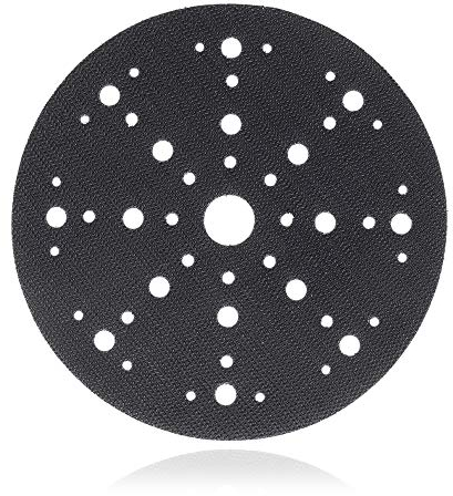 DFS Disco autoadesivo con chiusura a contatto 150mm 49 Fori compatibile con Festool, ricambio per platorello/sostituzione per la Riparazione Platorello Levigatura