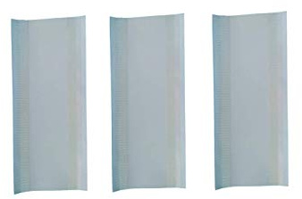 3PK Anti Scuff Fibre Edge Cricket Bat Face Sheet Hammer Edge Style Bat Face