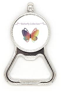 Purple Butterfly Collection Metal Beer Bottle Cap Opener Duty Stainless Steel
