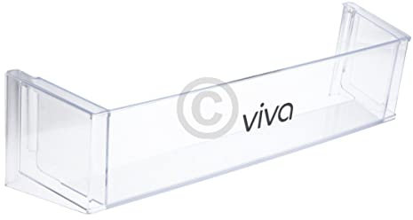 Bandeja para botellas compatible con VIVA 00708563, 460 x 100 mm, para puerta de frigorífico, nevera y congelador.
