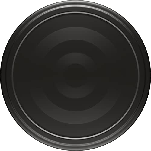 Browin 136016 Schraubverschluss schwarzefarben Ø 66 Metalldeckel, Ersatzdeckel für Einmachgläser, 10 Stück Twist-Off-Deckel, Metall, Schwarz