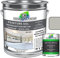 DB Rénovation Peinture Sol Beton Industriel - Garage, sous-sol - Extrême trafic extérieur, intérieur - Haute résistance - Gris soie - Kit 10KG + 2L Diluant