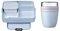 Mepal Take a Break 2-Piece Lunch to Go Set, Large, Lunch Box with Lunch Pot, Practical Cereal Cup, Lunch Box with Compartments, Suitable for up to 8 Slices of Bread, Old Nordic Blue