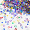 Konfetti Hochzeit Herzen,Etwa 600-700 Stück Bunt Tisch Deko Konfetti, Streudeko Hochzeit,Glitter Tischkonfetti, Tischdeko hochzeit für Hochzeit Geburtstag Taufe Baby Party（Bunt）