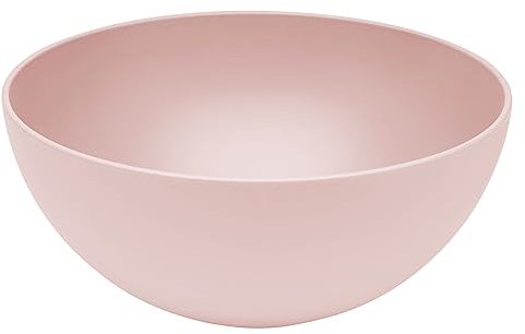 Magu Natur-Design Schüssel Rosa Ø 26 cm aus einem Polymer aus natürlichen Materialien Servierschüssel Salatschüssel Obstschale