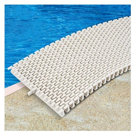 Rejilla Desbordamiento Drenaje Piscina, Cubierta Plástica Empalmada Rejillas ABS, Antideslizante Rejilla Desague Ducha, Calzadas Patios Cubierta Alcantarillado Rejilla ( Color : 20x100CM/7.88x39.38in