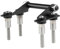 MINJKL Soportes para Moto para F900R F900XR Manillar Teléfono Móvil Navegación GPS Soporte Carga USB para BMW para F750GS F850GS F800GS S1000XR R1200GS R1250GS (Color : 1)