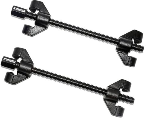 Kunzer 7FSS02 Federspanner universal - 2-teilig - ideal für schnelles und sicheres Spannen von Fahrwerksfedern am Auto