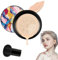Individivet Luftkissen Cc Creme Pilz Kopf, Pilz Kopf Luftkissen CC Creme, Feuchtigkeitsspendende Concealer CC Creme Foundation, BB Creme Gesicht Make Up, Geeignet für alle Hauttöne (3pcs,Natürlich)