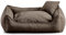 Gutekissen® Bear Hundebett Mittelgroße Hunde - Hundekissen Waschbar - Inklusive kleines Kissen - Farb- und Größenwahl (M - 80x70, Braun)