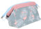 Baluue 2St Flamingo-Aufbewahrungstasche Kosmetiktasche Schminktasche für Damen aufbewahrungssack aufbewahrungstüten toiletries Bag wasserdichte Schminktasche Kulturbeutel Polyester Blue