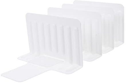 CAXUSD 4Pcs Dividers for Refrigerator Organization Shelf Separators for Kitchen Storage Compact and Easy to Use for Sundries and Items