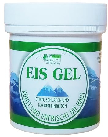EIS GEL 125ml kühlend Muskel Eisgel mit Menthol Sportgel Balsam Kühlgel Creme 84