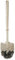PARENCE.- Brosse WC Classique - Brosse Toilette sans Support, Facile à Ranger, Utilisation Quotidienne - 33,5cm