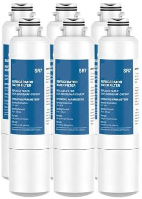 Filtre À Eau De Rechange For Réfrigérateur, Compatible Avec Samsung, Er DA29 00020B DA29-00020A/B HAF-CIN/EXP 46-9101 RF4267HARS(6pcs)