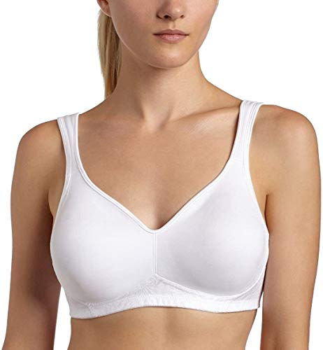 Playtex womens 18 Hour Seamless Smoothing Full Coverage Us4049, Available in Single and 2-pack bras, White, 40D US