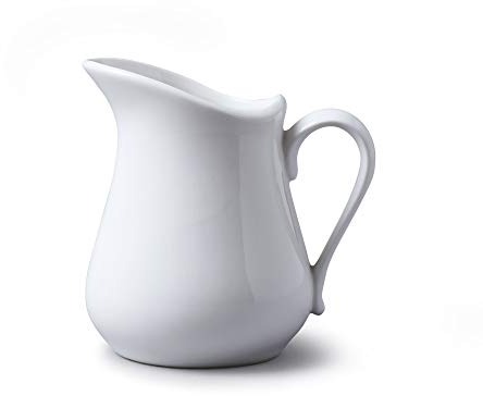 Wm Bartleet & Sons, Porcelain Traditional Jug 300 ml, ½ pint - White