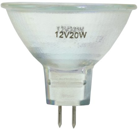 BULB 12V 20W MR16 RAINBOW LENS