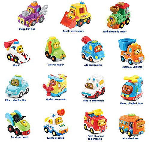 VTech Tut Tut Bólidos Modèles de voiture assortis envoyés aléatoirement.