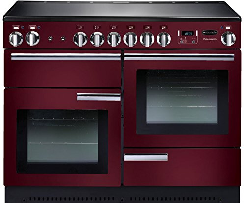 Rangemaster Professional Plus Range Cooker - Freestanding - PROP110ECCY/C - Cranberry / Chrome