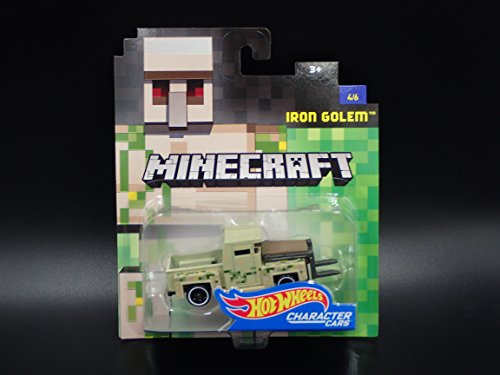 Hot Wheels minecraft - Vehicle Iron golem - character cars - New
