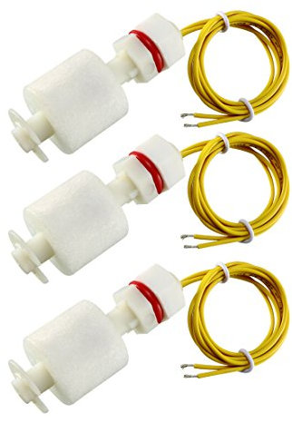 sourcing map Liquide Eau Niveau Contrôle Capteur Droit Flotteur Interrupteur ZP4510 3Pcs