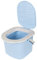 BranQ Outdoor Toilet 15.5 Litres Blue