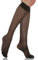 Relaxsan Basic 700[N] (1 Paar - Schwarz 4/XL) Kniestrümpfe Damen 12-17 mmHg abgestufter Kompression 70 den