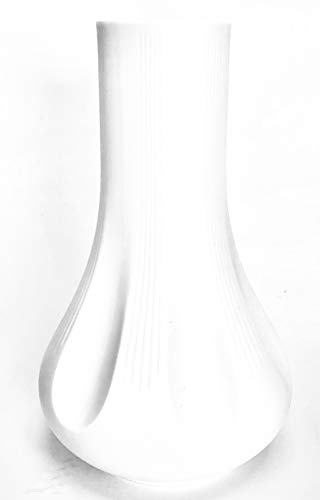 Hutschenreuther Vase, Weiss, Retro Vase