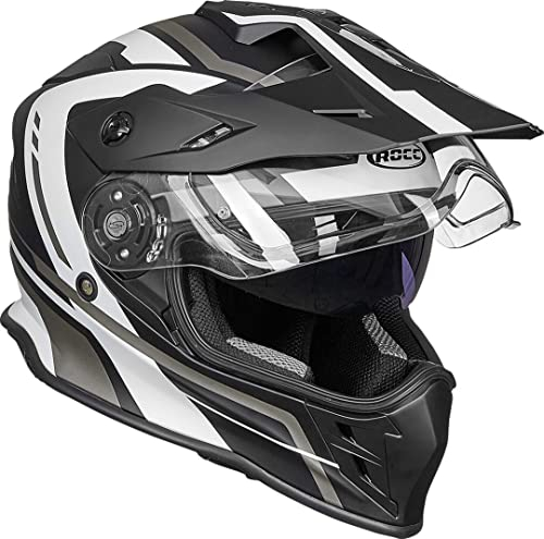 Rocc 782 Dekor Motocross Helme Schwarz/Weiß M