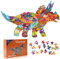 Puzzle Dinosaurier Kinder, Jigsaw Puzzle 150 Teile Tier Besondere Puzzle Spielzeug Kinderpuzzle Geschenk für Kleinkinder Jungen Mädchen ab 3 4 5 6 7 8 9 Jahren