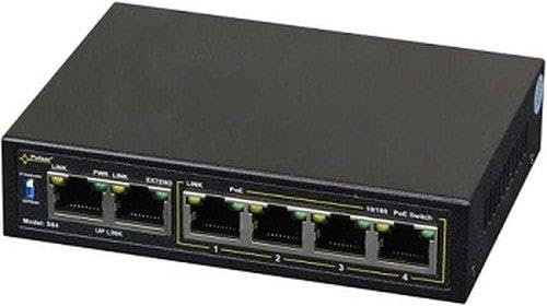 Switch IP 4 puertos POE MEET118x28x85mmFERMAX 1586