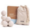 Vove | Natural Hemp Dryer Balls | 5X More Absorbent Than Wool | Cruelty-Free, Hypoallergenic & Eco-Friendly | Reduces Clothing Wrinkles and Saves Drying Time Pack of 6