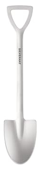 SILVERANT Cuchara de titanio reutilizable para helado, té, café, pudín, yogur (cuchara de pala, triangular)