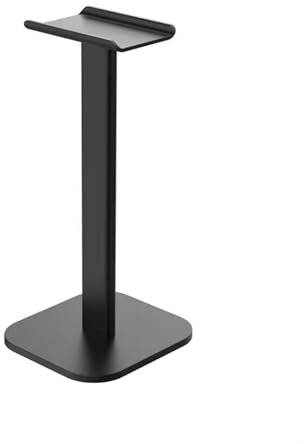 Tonskooners Headphone Stand,Headset Holder with Aluminum Supporting Bar Flexible Headrest Anti-Slip Earphone Stand for All Headphones