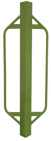 TRUTZHOLM Handpfahlramme für Wildzaun Z-Profile Handramme 90 x 30 cm 8kg für Z-Profile Pfahlramme Zaunpfahlramme Pfostenramme Zaunramme