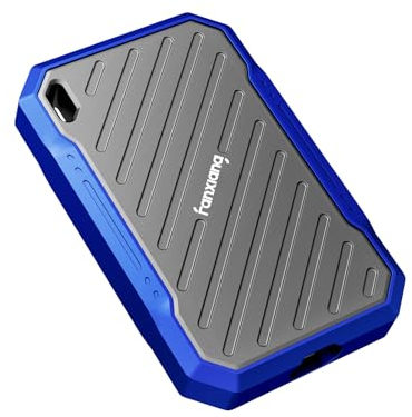 fanxiang Externe SSD 1TB Festplatte bis zu 2050 MB/s Lesen, 20Gbps USB 3.2 Gen2,IP68 Wasser- und Staubschutz, NVMe SSD für PC, PS5/PS4, Xbox, Mac, Laptop, iPhone 15/16