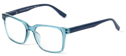 OPTIKOOL Occhiali Luce Blu - Unisex - Antiriflesso, Flessibili, Leggere - Occhiali da Lettura Uomo e Donna - Perfetti per Computer - Blue Light Glasses - Benessere Digitale