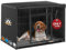 Zettum 120 cm Hundekäfig Abdeckung, Hundekäfigabdeckung Winddicht und langlebig, 600D Oxford strapazierfähig Hundebox Abdeckung, universell passend für Hundekäfige (Ohne Hundekäfig - 121x76x83 cm)