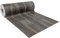 GIURI TESSUTI - Pavimento in PVC - Rivestimento per superfici in Vinile Impermeabile con texture Antiscivolo e supporto in Schiuma ad Alta Resilienza (AL METRO, TIMBER SMOKE)