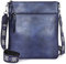 Aucuu Mittel Damen Umhängetaschen, Vegan Leder Schultertasche, Große Crossbody Bag, Handtasche für Damen, Taschen Frau mit Verstellbar Abnehmbar Breiter Gurt